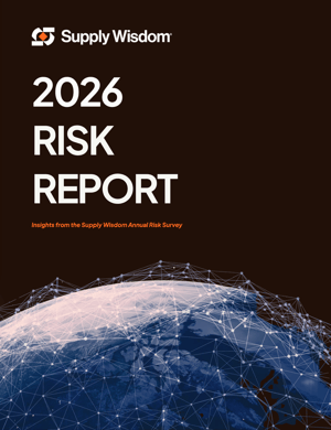 Supply Wisdom 2026 Annual Risk Survey Report Supply Wisdom 2026 Annual Risk Survey Report